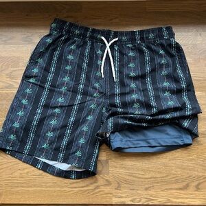 (Tropical Coast) - Men’s “Hybrid” Swim Shorts